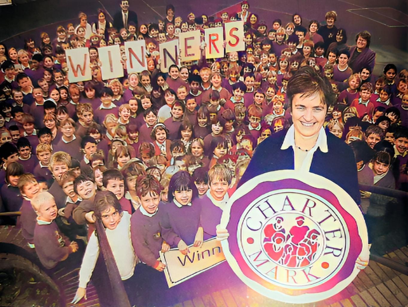 'Charter Mark' Awarded by the government for high standards of public service