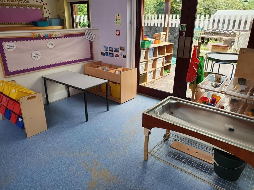 Junk modelling and water play area