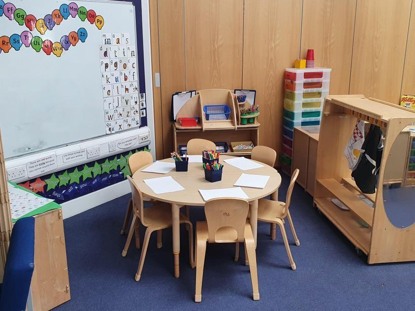 Picture of the writing area